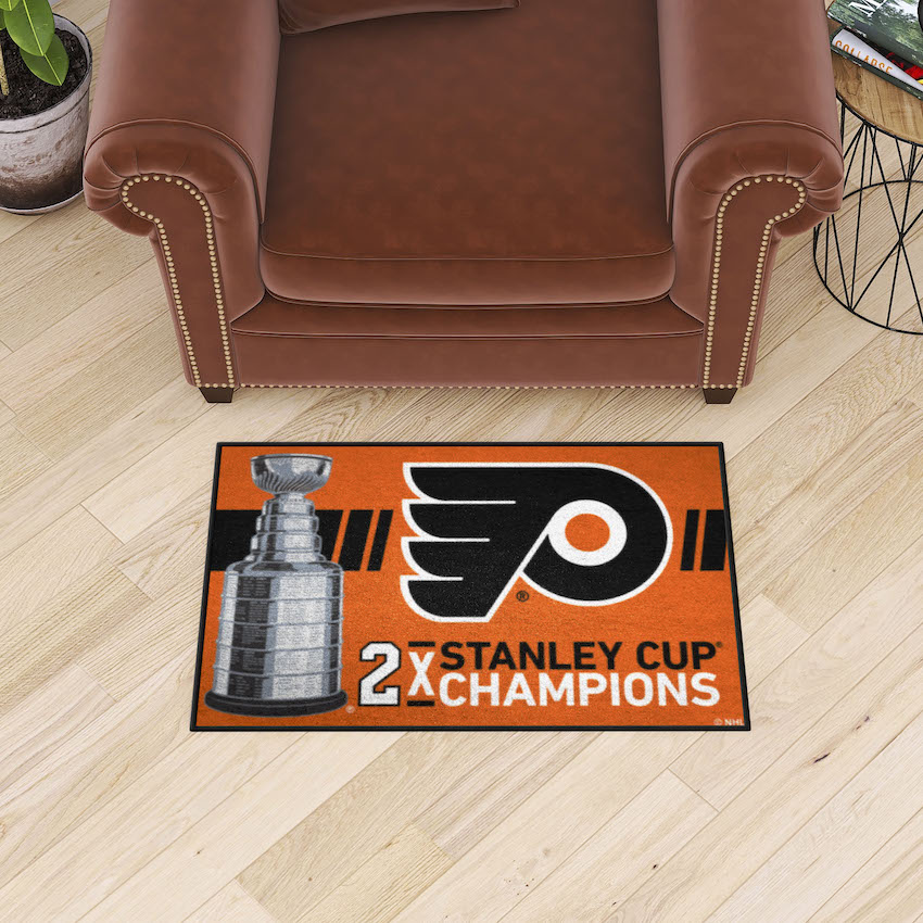 Philadelphia Flyers DYNASTY Floor Mat - 20 x 30 inch Starter style