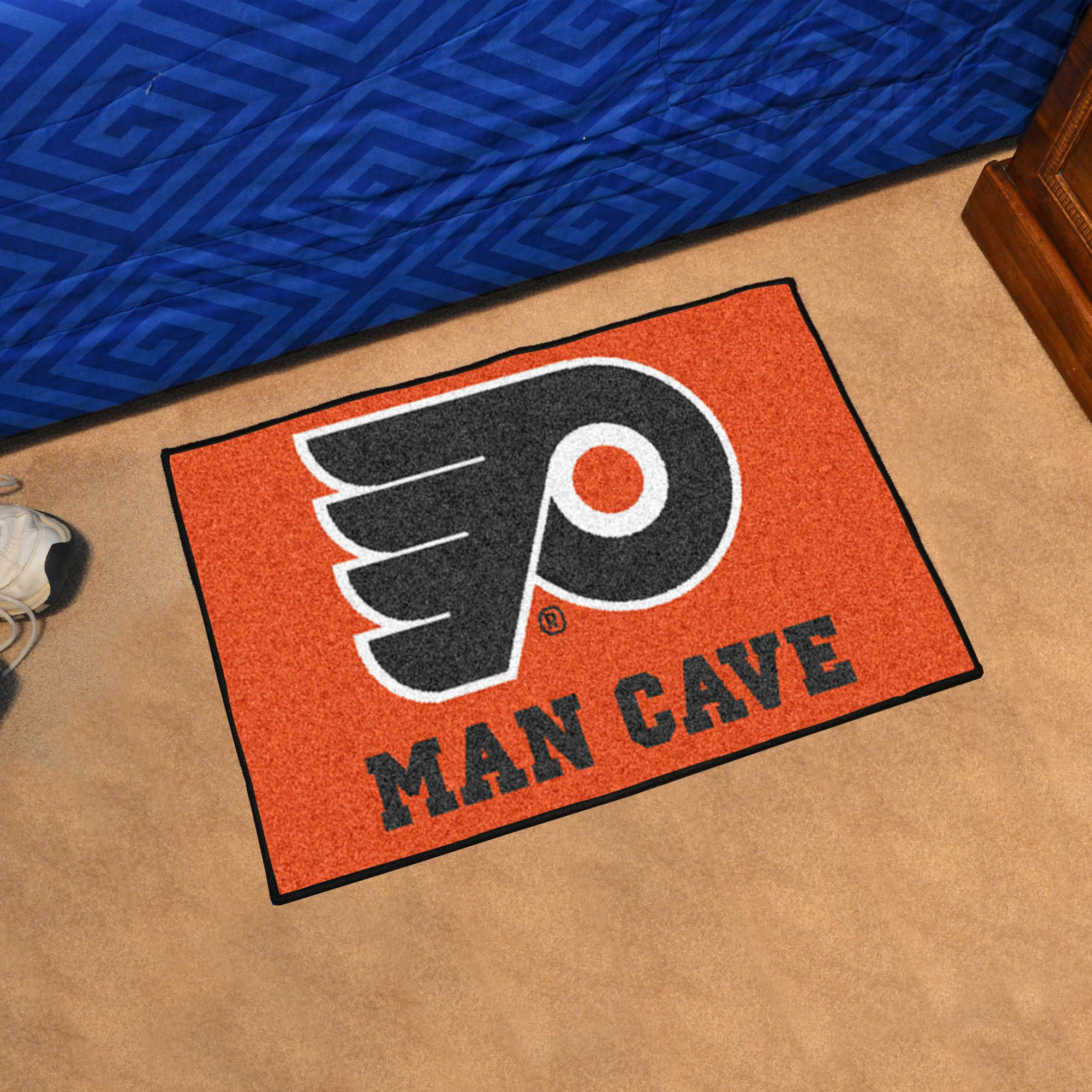 Philadelphia Flyers MAN CAVE 20 x 30 STARTER Floor Mat