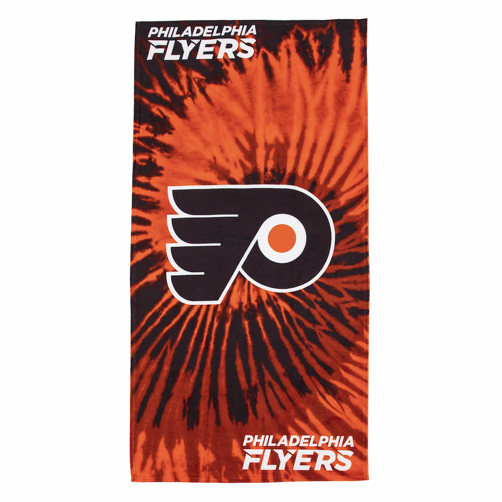 Philadelphia Flyers Pyschedelic 30x60 Beach Towel