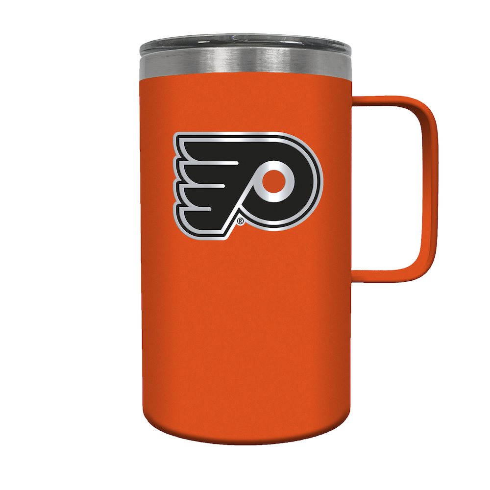 Philadelphia Flyers 18 oz HUSTLE Travel Mug - Team Color