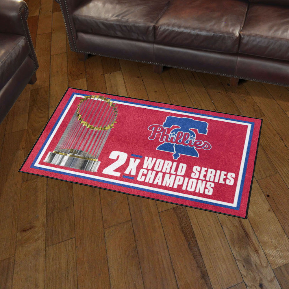 Philadelphia Phillies 3 x 5 DYNASTY Area Rug