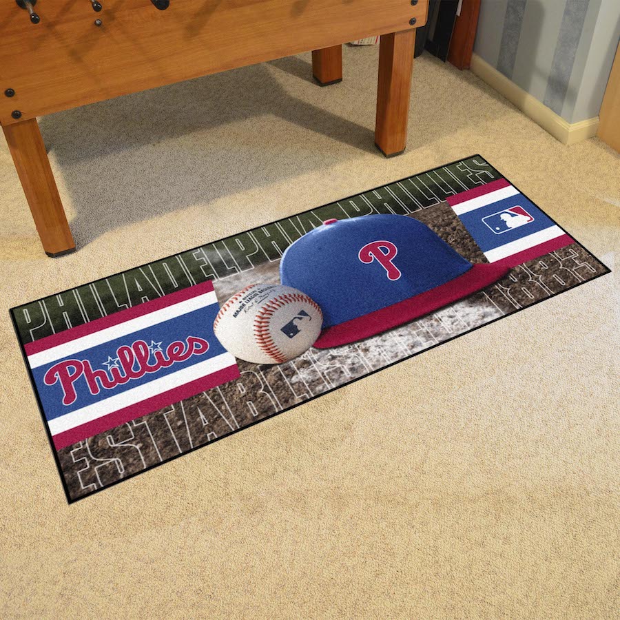 Philadelphia Phillies ALT LOGO 30 x 72 Baseball Carpet Runner