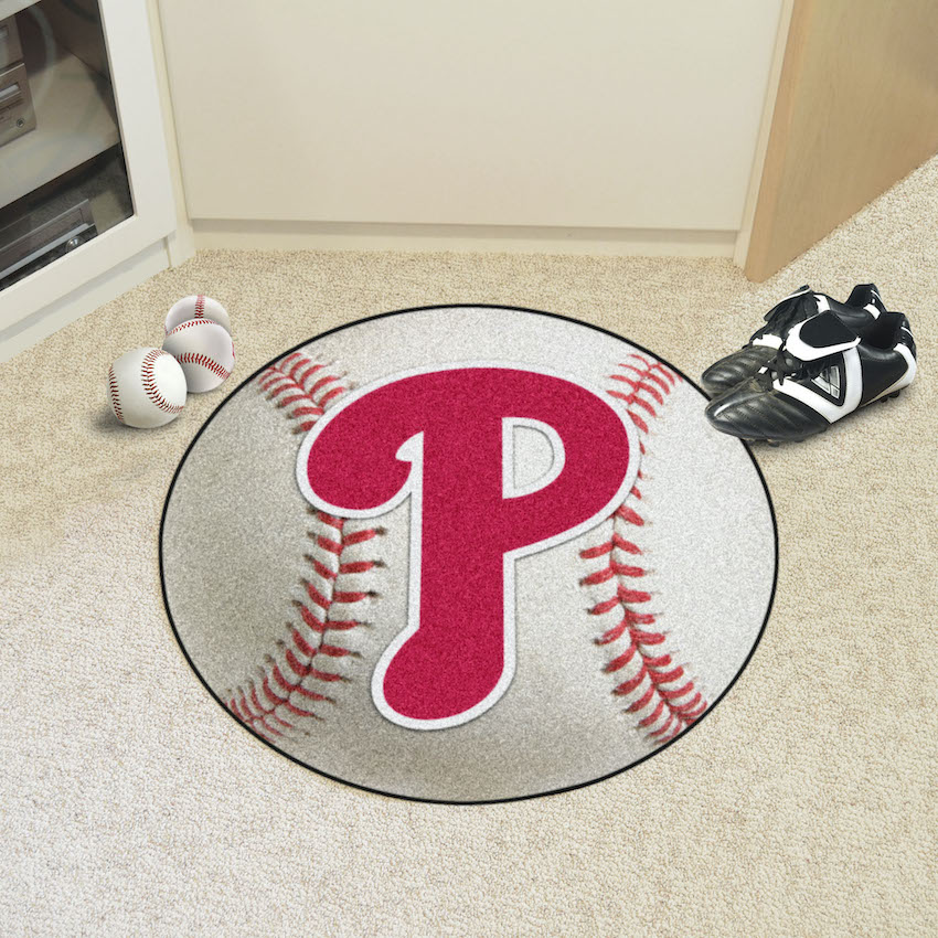 Philadelphia Phillies Round Baseball Mat