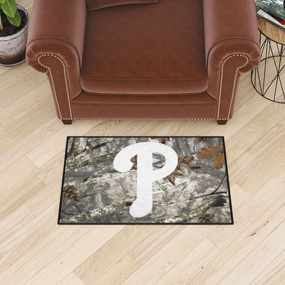 Philadelphia Phillies CAMO 20 x 30 Starter Floor Mat