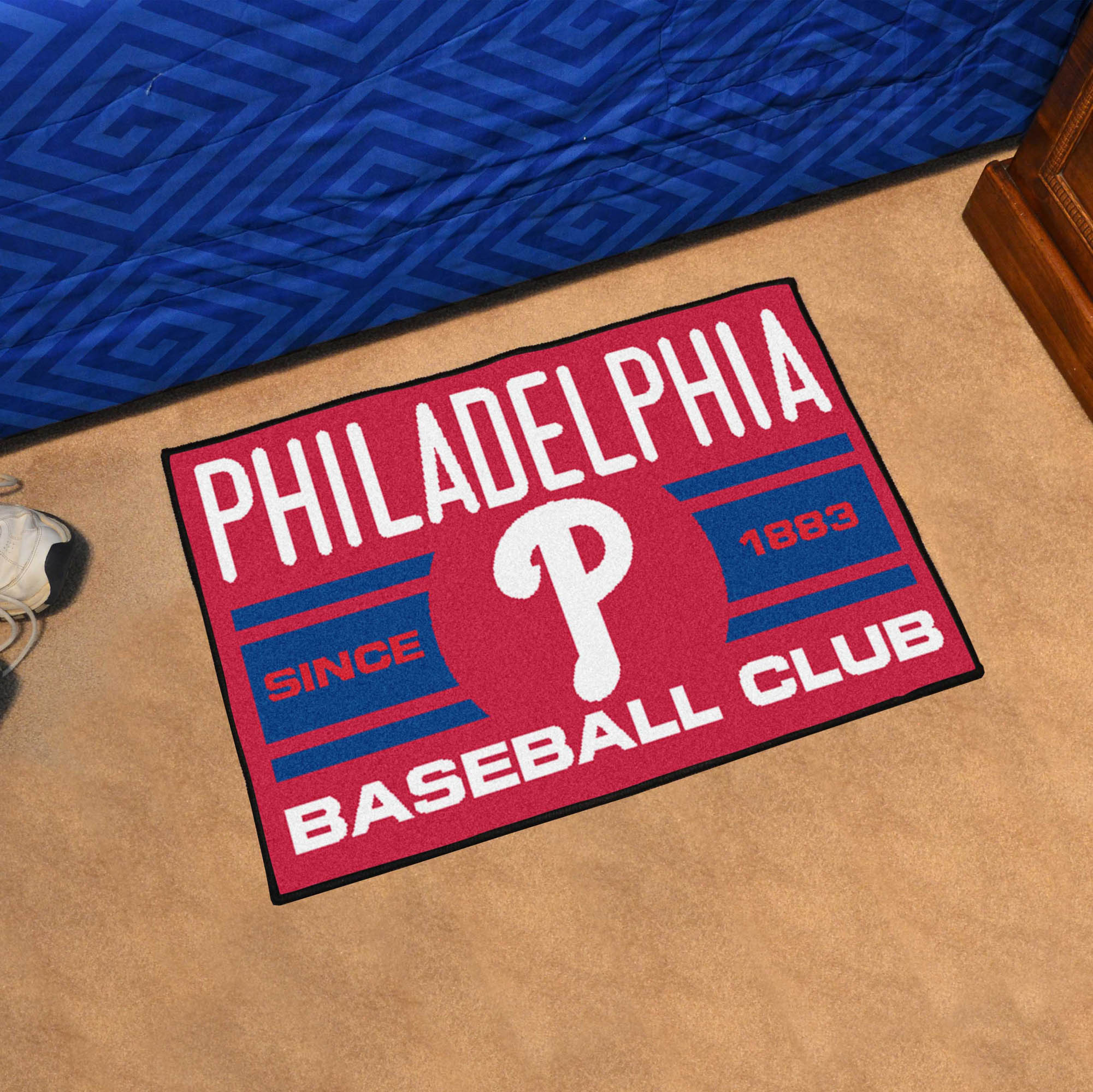Philadelphia Phillies UNIFORM Themed Floor Mat