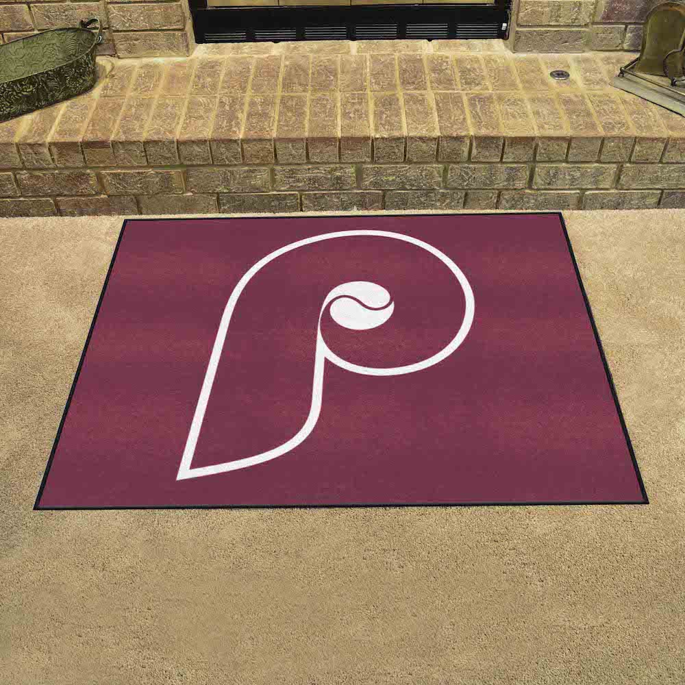 Philadelphia Phillies MLBCC Vintage ALL STAR 34 x 45 Floor Mat Throwback Logo