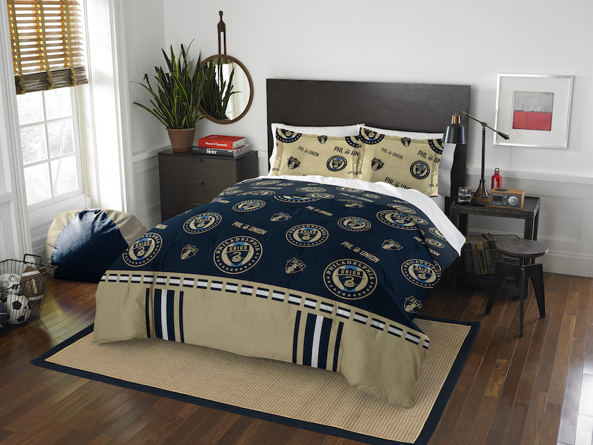 Philadelphia Union QUEEN/FULL size Comforter and 2 Shams