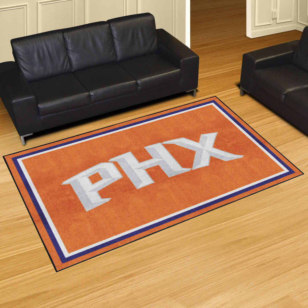 Phoenix Suns 5x8 Area Rug - 2nd Logo