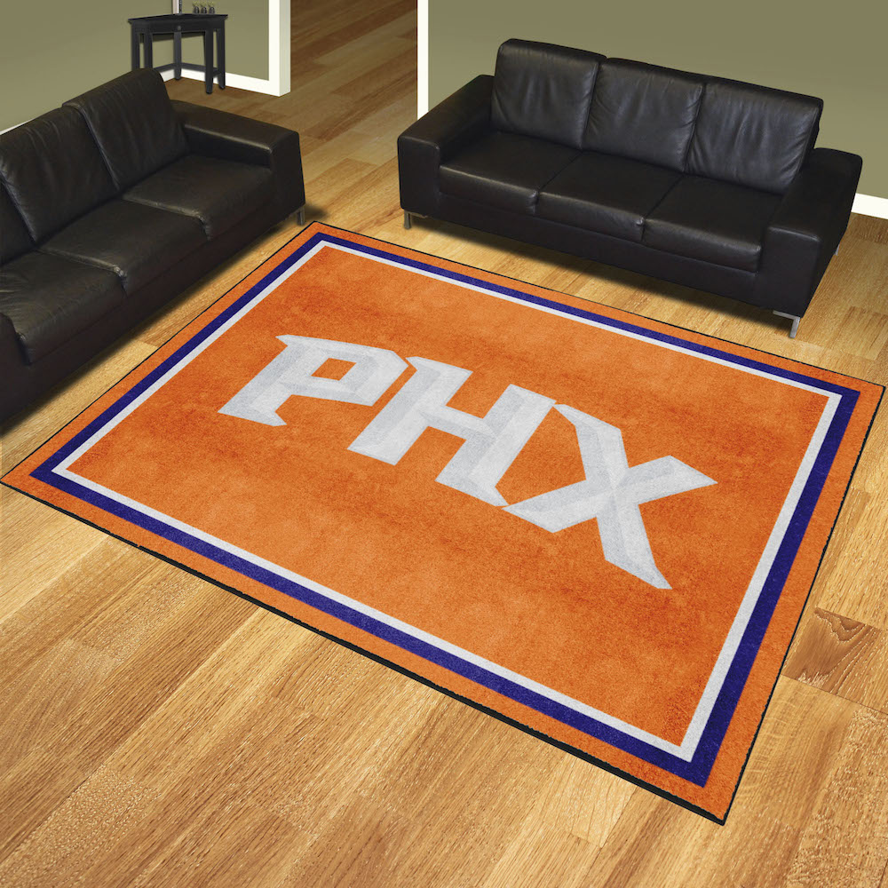 Phoenix Suns Ultra Plush 8x10 Area Rug - 2nd Logo