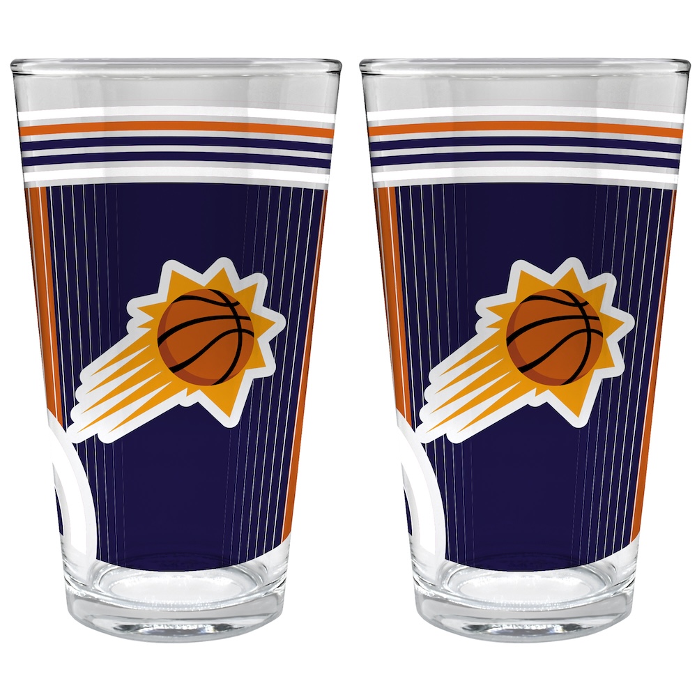 Phoenix Suns COOL VIBES 2 pc Pint Glass Set