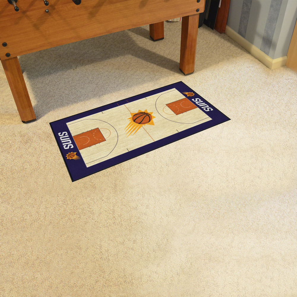 Phoenix Suns 24 x 44 Basketball Court Carpet Runner