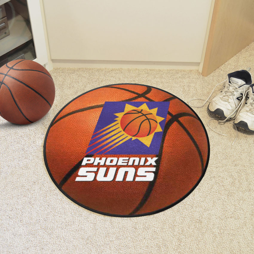 Phoenix Suns Vintage Basketball Mat - Throwback Logo