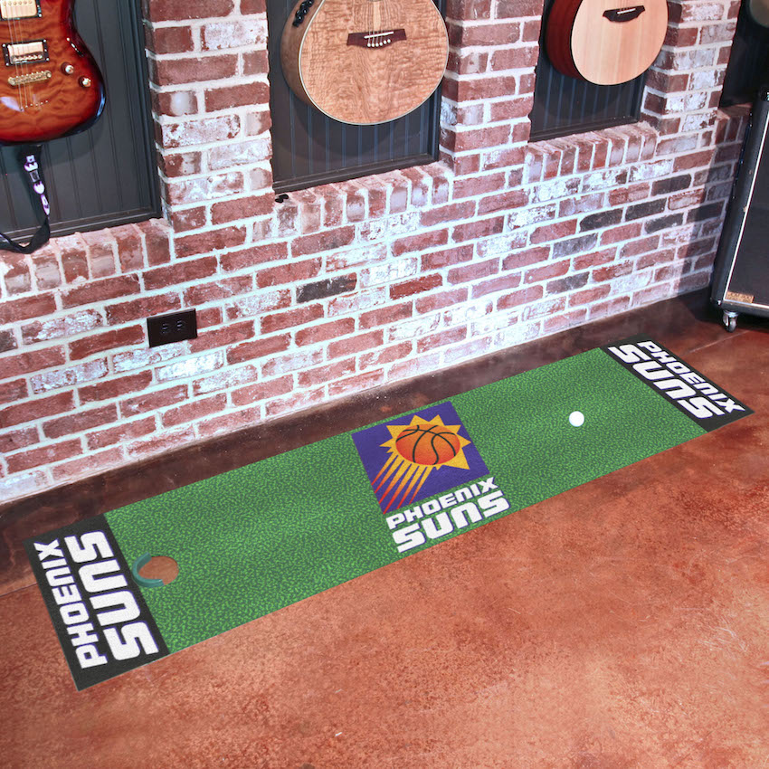 Phoenix Suns Vintage 18 x 72 in Putting Green Mat with Throwback Logo