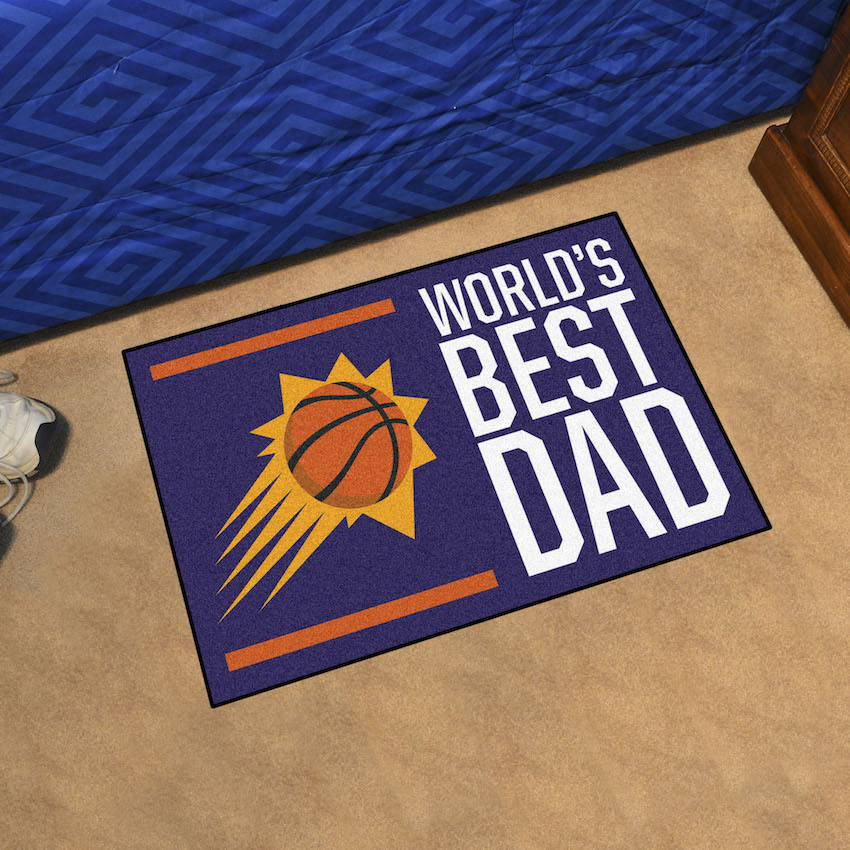 Phoenix Suns 20 x 30 WORLDS BEST DAD Floor Mat