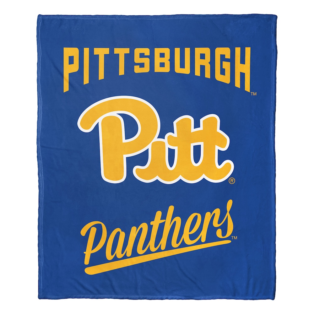 Pittsburgh Panthers ALUMNI Silk Touch Throw Blanket 50 x 60 inch