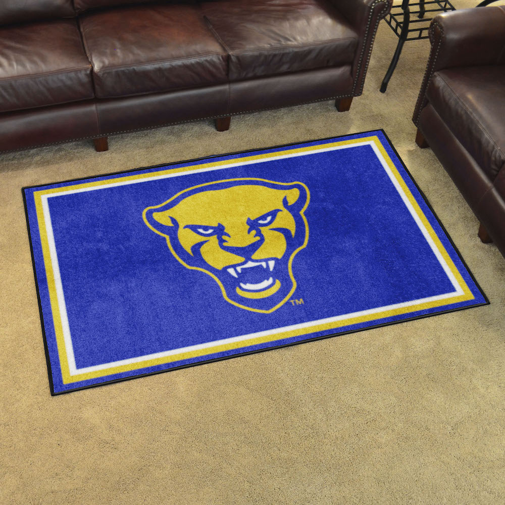 Pittsburgh Panthers 4x6 Area Rug - Alt Logo