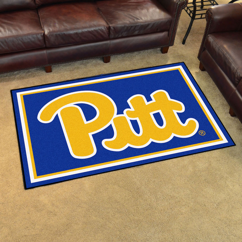 Pittsburgh Panthers 4x6 Area Rug