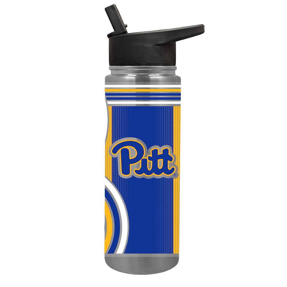 Pittsburgh Panthers COOL VIBES 24 oz Thirst Hydration Water Bottle