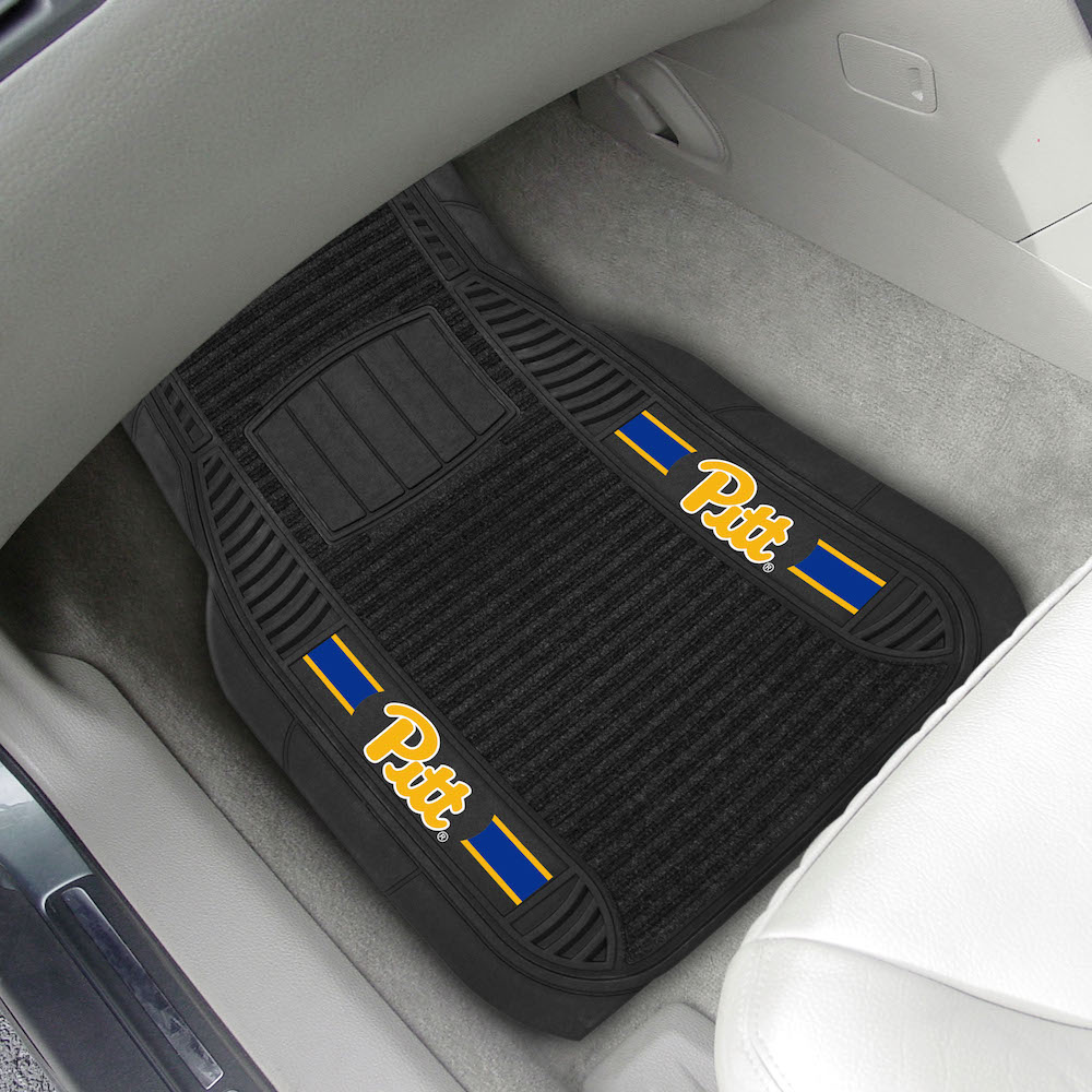 Pittsburgh Panthers Deluxe 20 x 27 Car Floor Mats