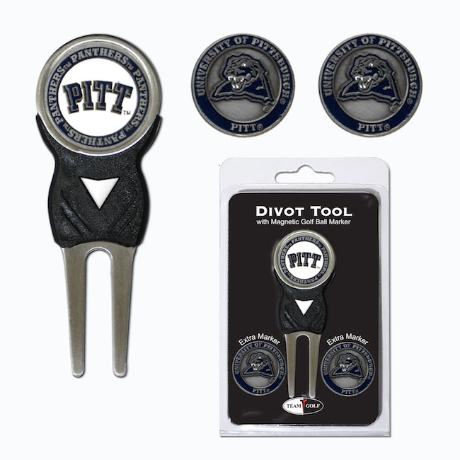 Pittsburgh Panthers 3 Marker Signature Divot Tool Pack