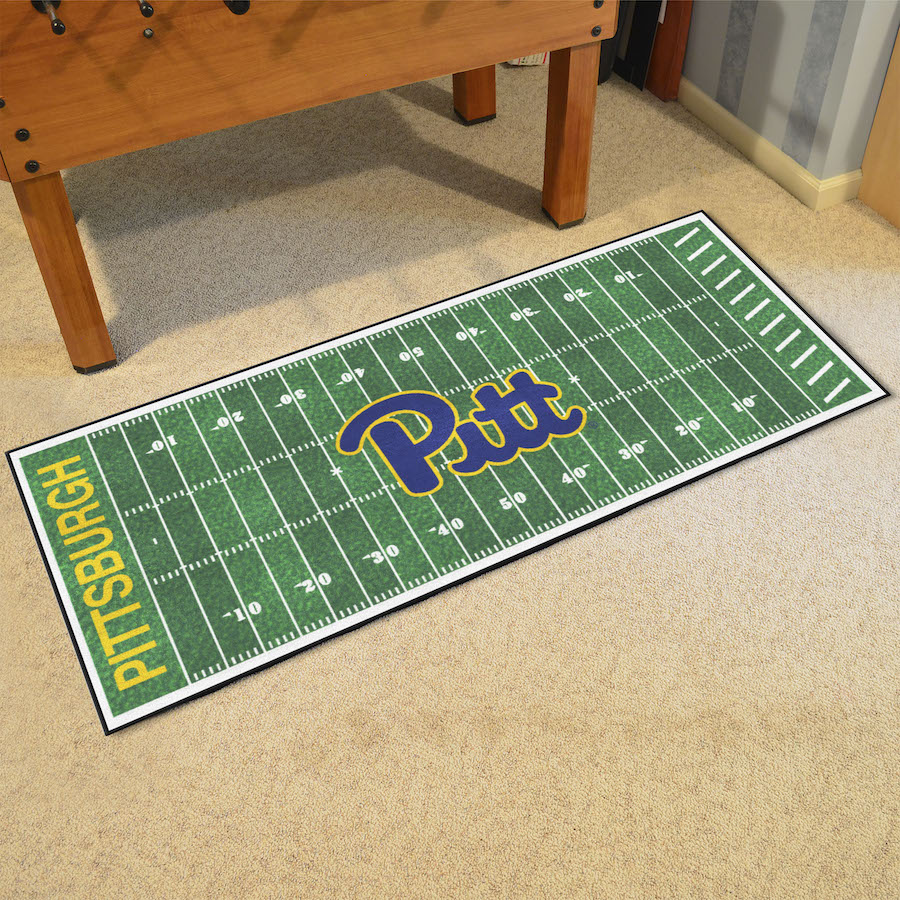 Pittsburgh Panthers 30 x 72 Football Field Carpet Runner