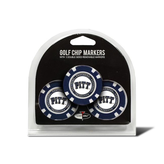 Pittsburgh Panthers 3 Pack Golf Chips