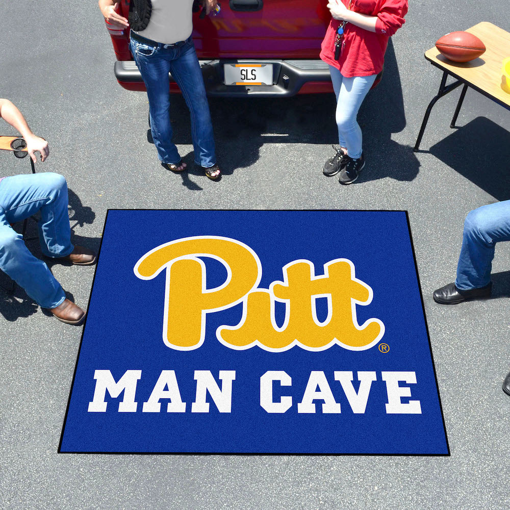 Pittsburgh Panthers MAN CAVE TAILGATER 60 x 72 Rug