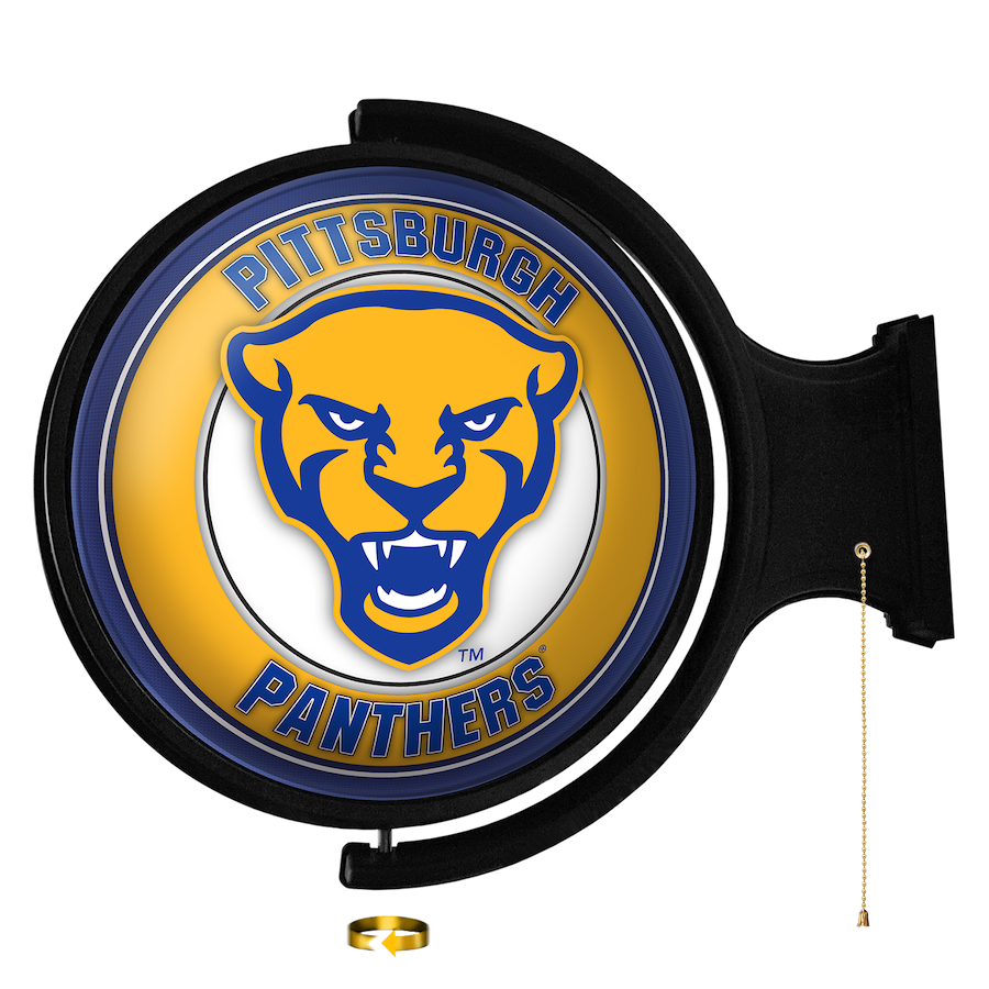 Pittsburgh Panthers MASCOT LED Rotating Wall Sign