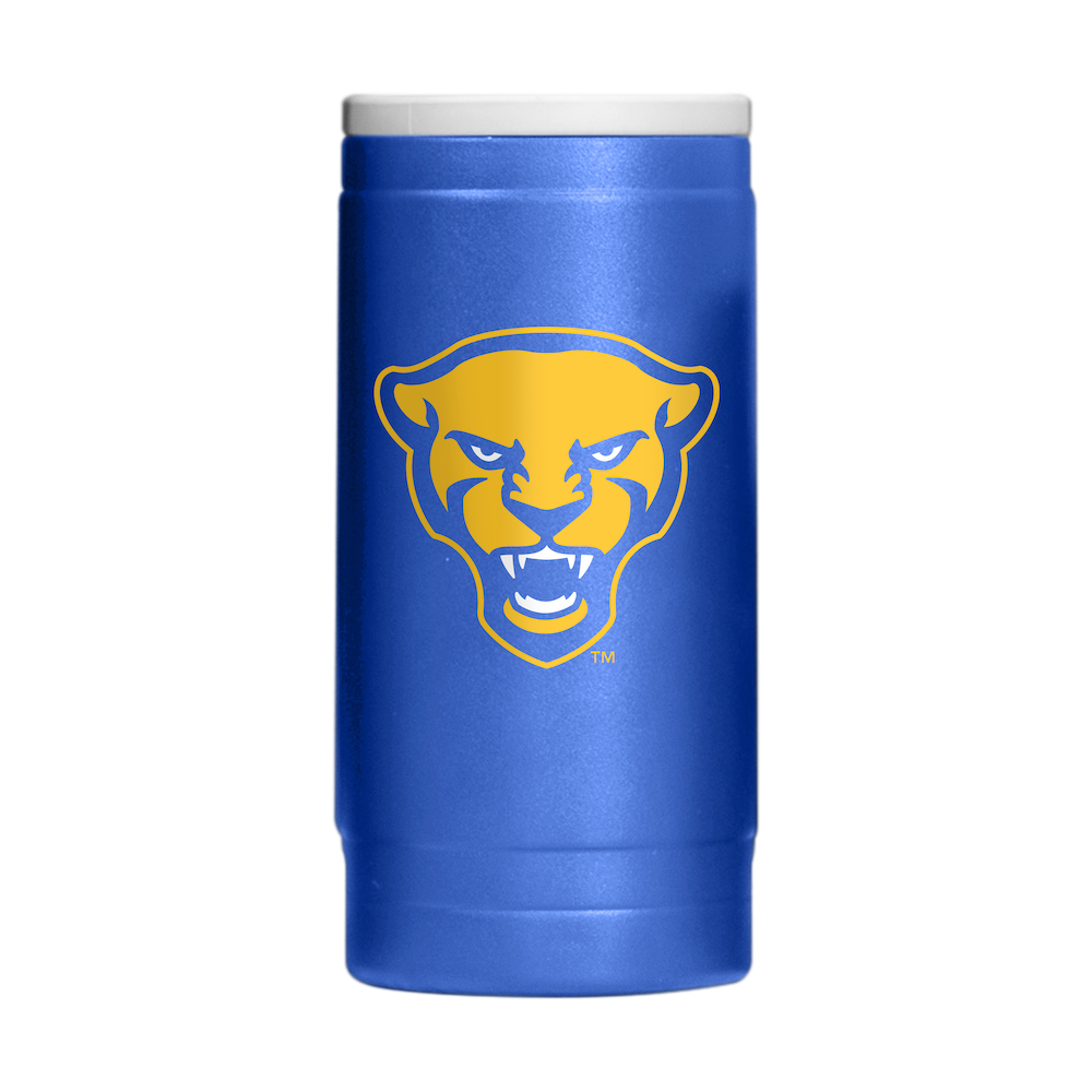 Pittsburgh Panthers Powder Coated 12 oz. Slim Can Coolie