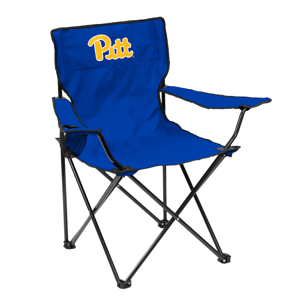 Pittsburgh Panthers QUAD style logo folding camp chair