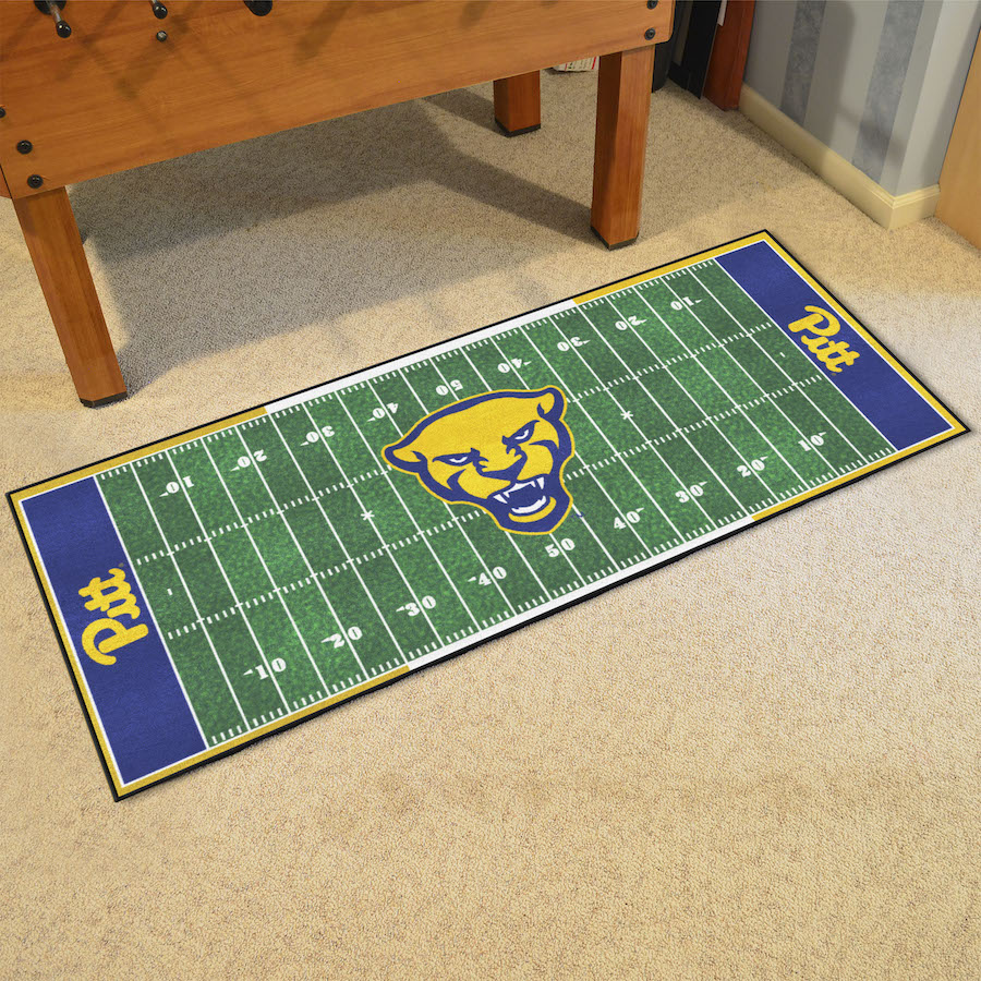 Pittsburgh Panthers 30 x 72 Football Field Carpet Runner