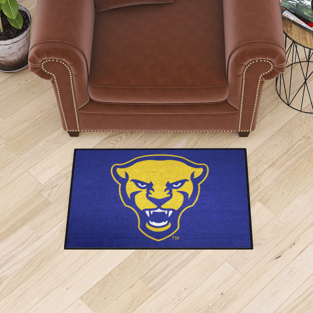 Pittsburgh Panthers 20 x 30 STARTER Floor Mat - Alt Logo