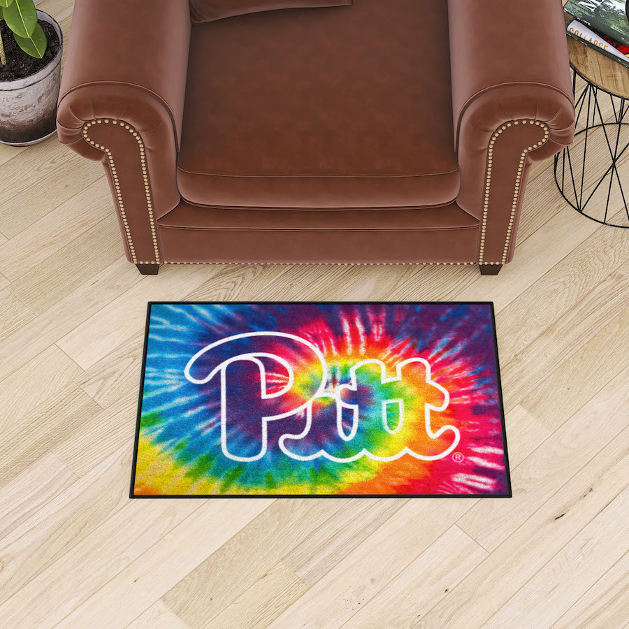 Pittsburgh Panthers TIE-DIE 20 x 30 Starter Floor Mat