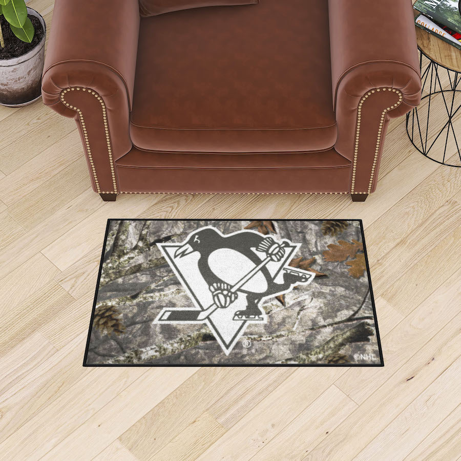 Pittsburgh Penguins CAMO 20 x 30 Starter Floor Mat