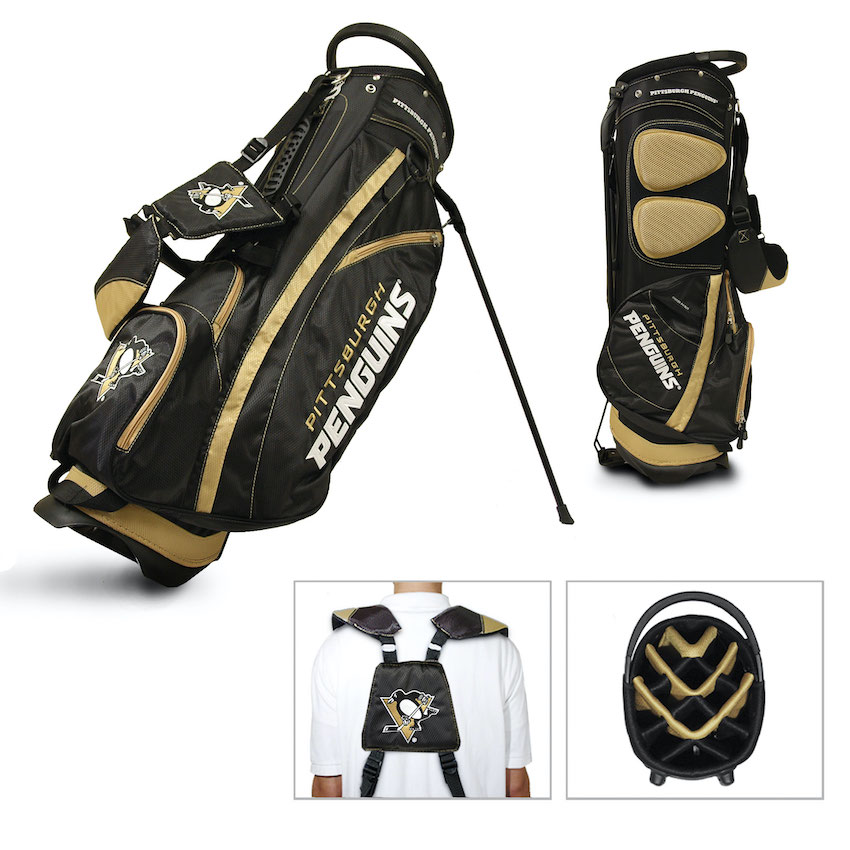 Pittsburgh Penguins Fairway Carry Stand Golf Bag