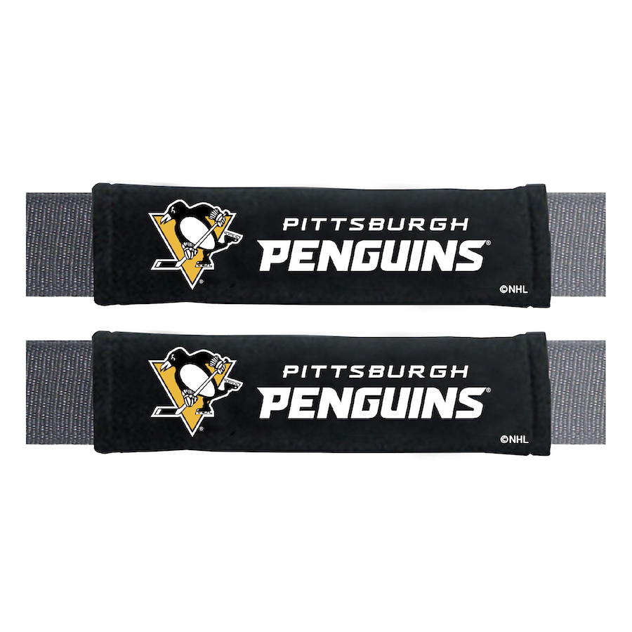 Pittsburgh Penguins Embroidered Seatbelt Pad (set of 2)