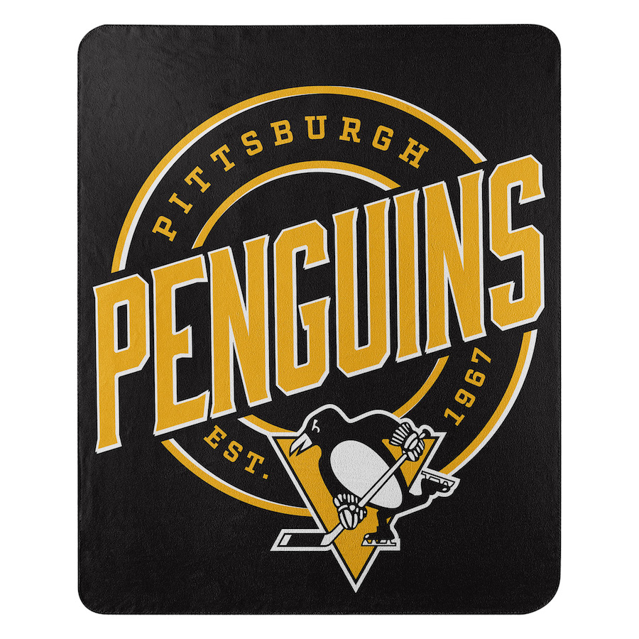 Pittsburgh Penguins Fleece Throw Blanket 50 x 60