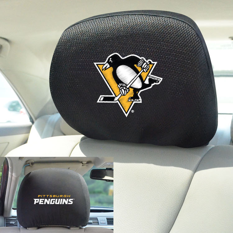 Pittsburgh Penguins Head Rest Covers