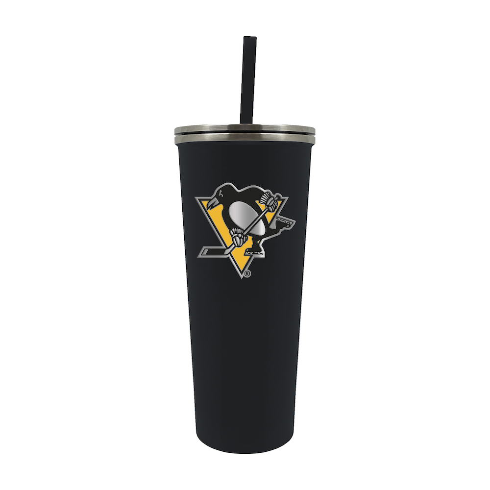 Pittsburgh Penguins 24 oz Team Color Skinny Tumbler