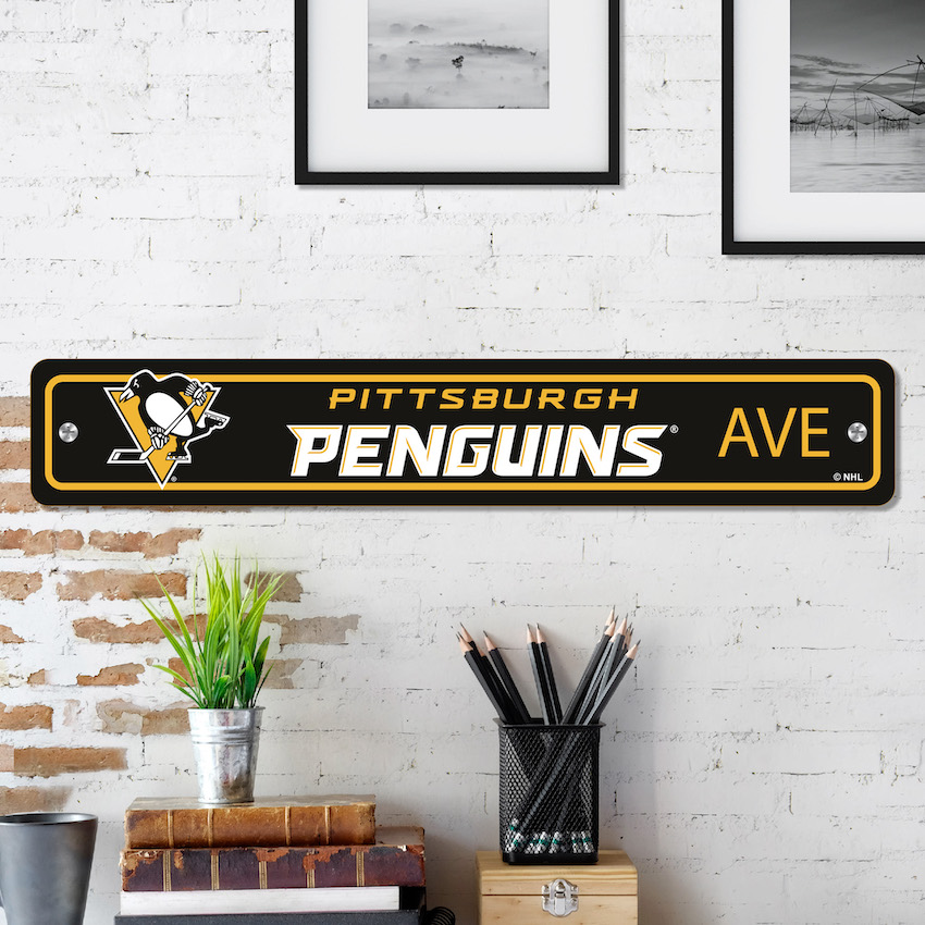 Pittsburgh Penguins Street Sign