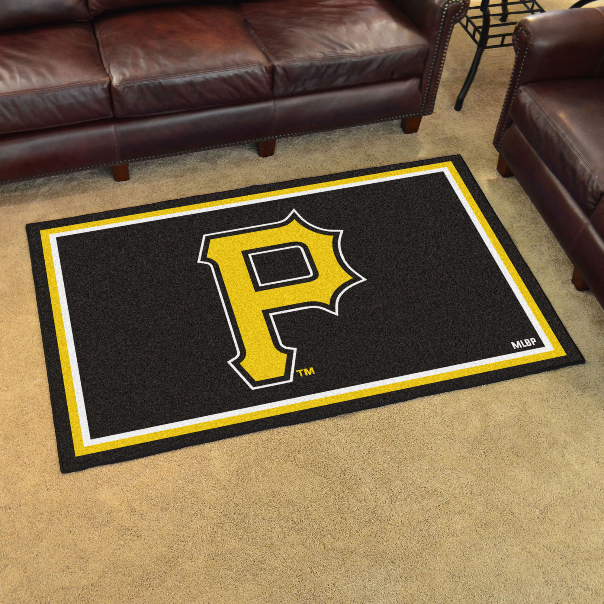 Pittsburgh Pirates 4x6 Area Rug