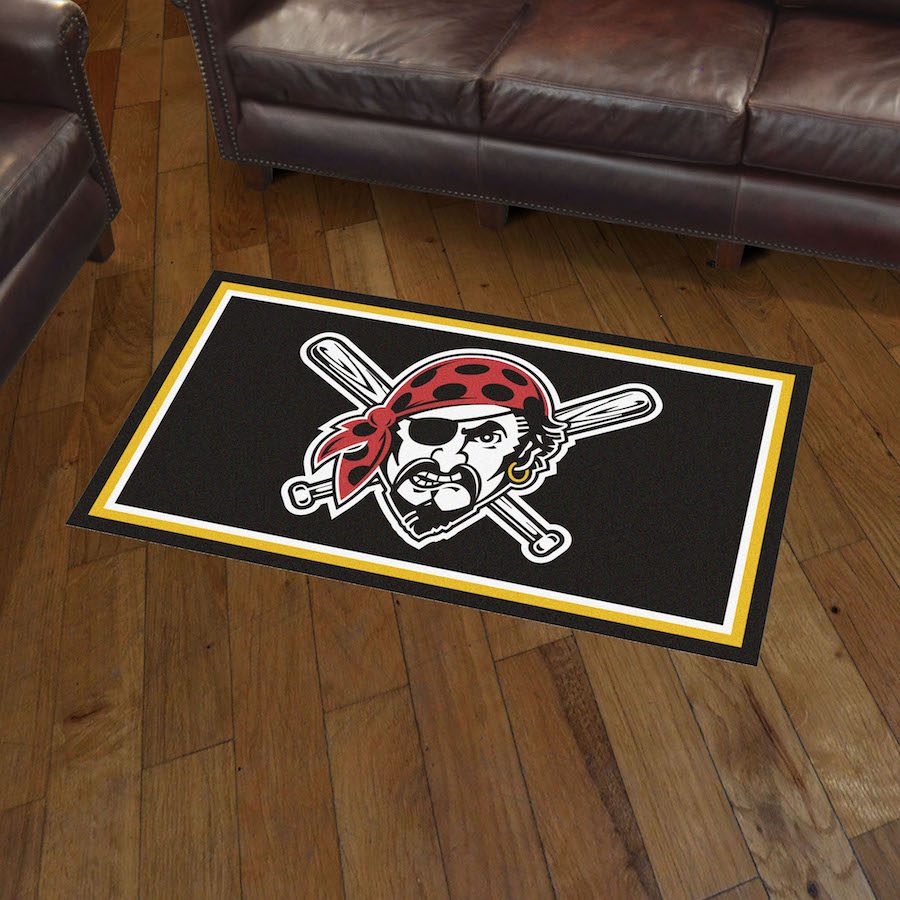 Pittsburgh Pirates ALT LOGO 3x5 Area Rug