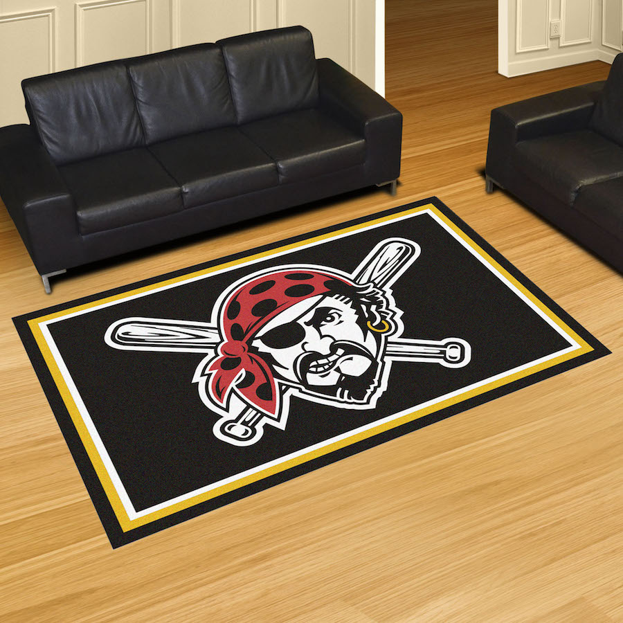 Pittsburgh Pirates ALT LOGO 5x8 Area Rug