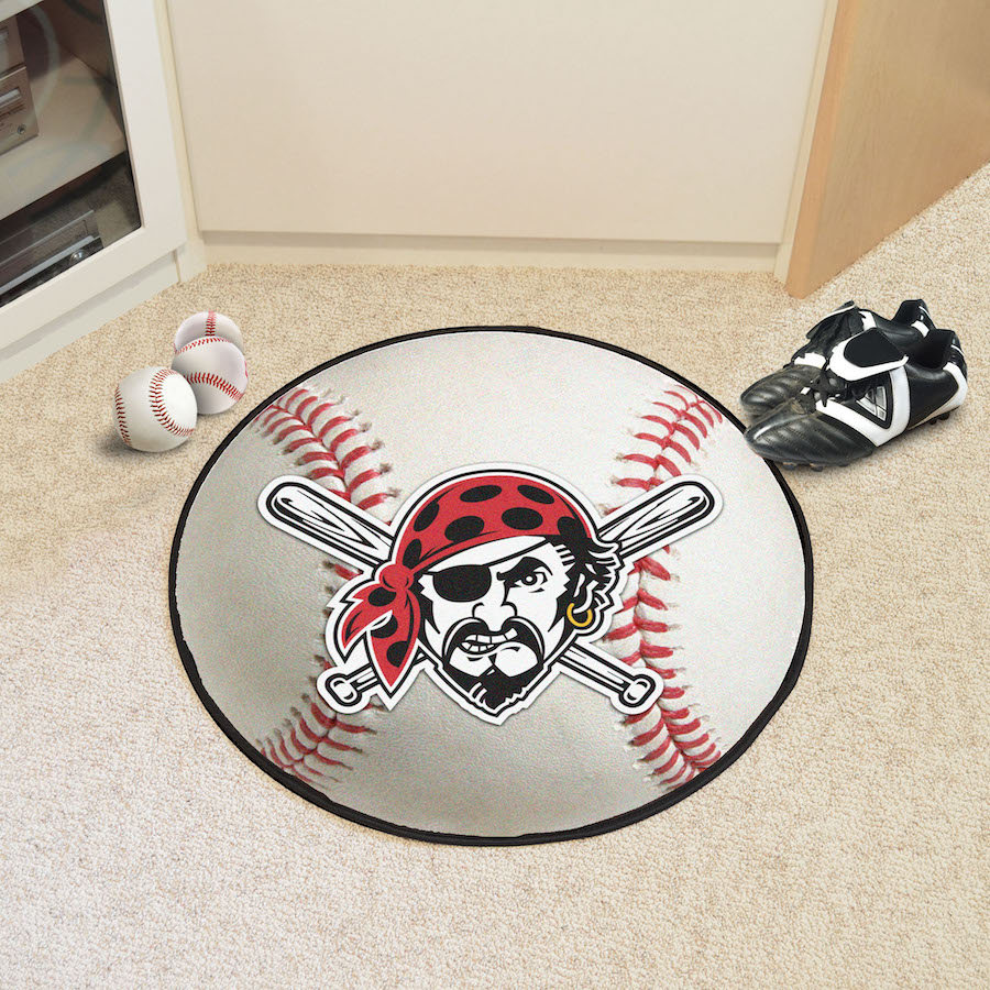 Pittsburgh Pirates ALT LOGO Round Baseball Mat