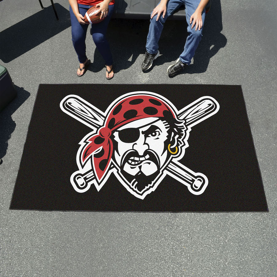 Pittsburgh Pirates ALT LOGO UTILI-MAT 60 x 96 Rug