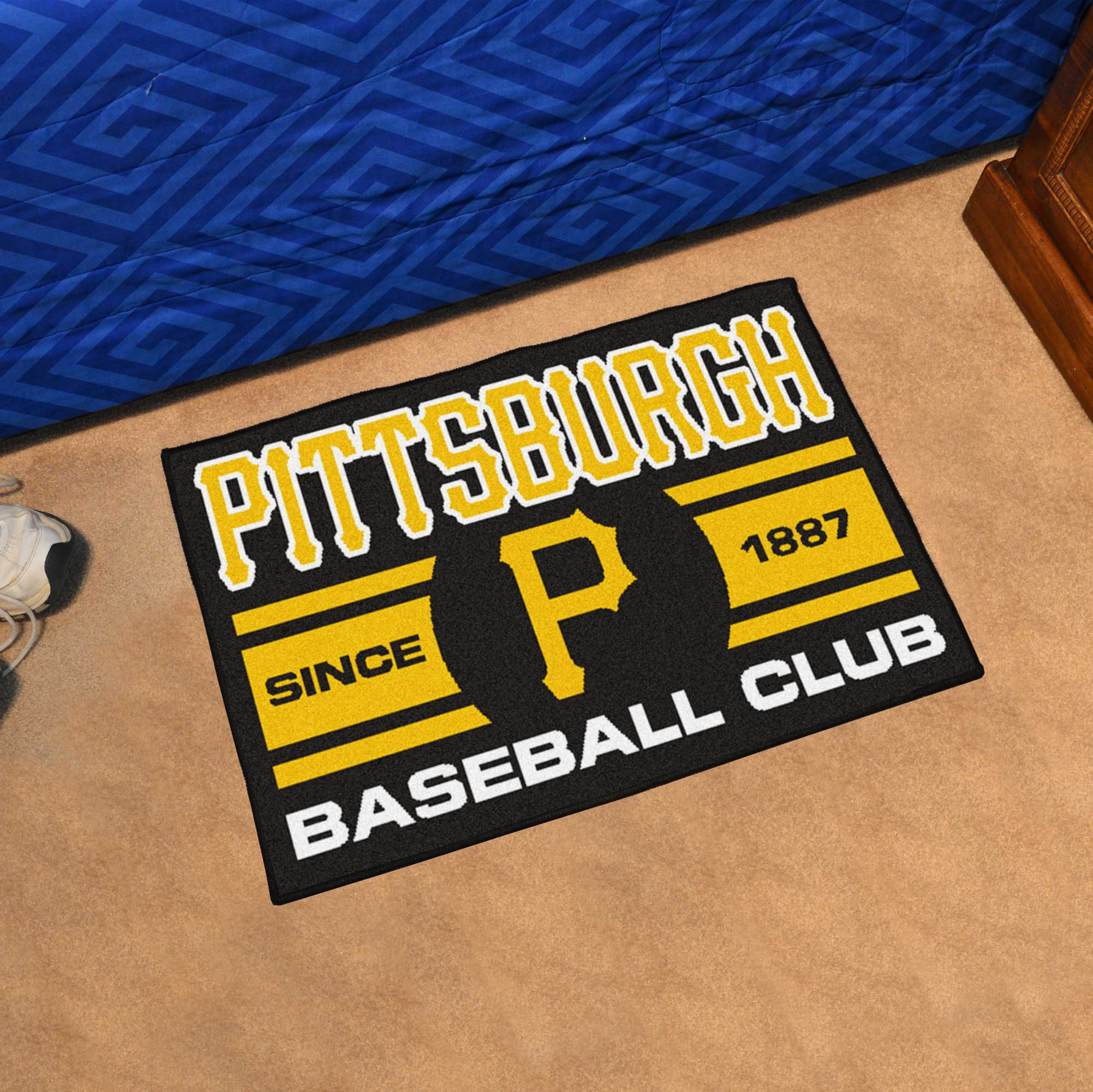 Pittsburgh Pirates UNIFORM Themed Floor Mat