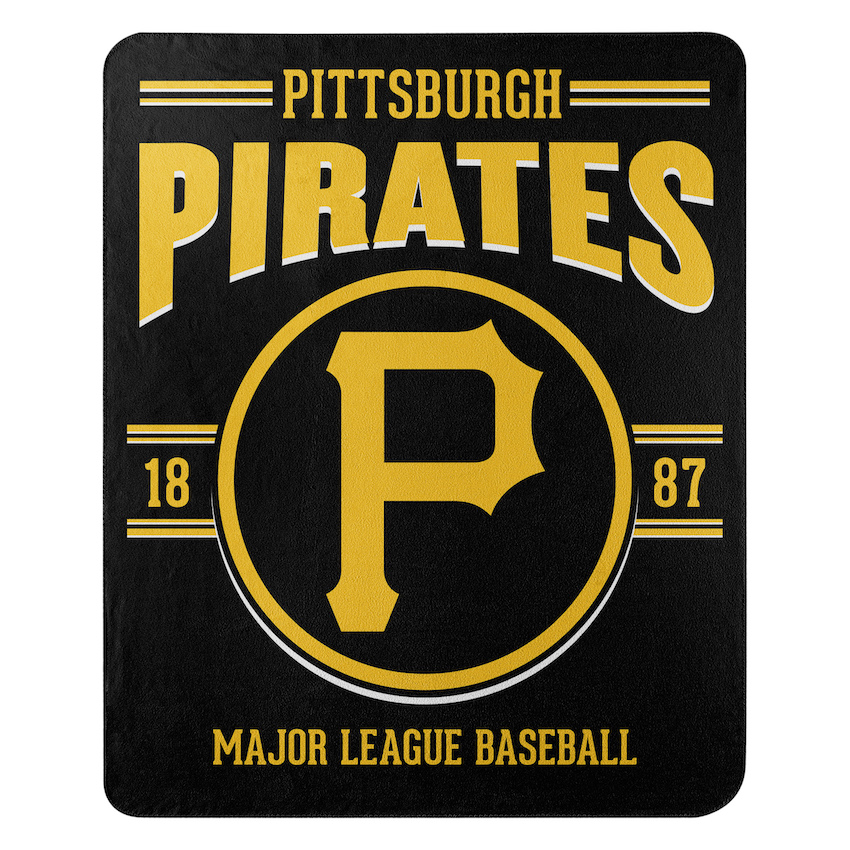 Pittsburgh Pirates Fleece Throw Blanket 50 x 60