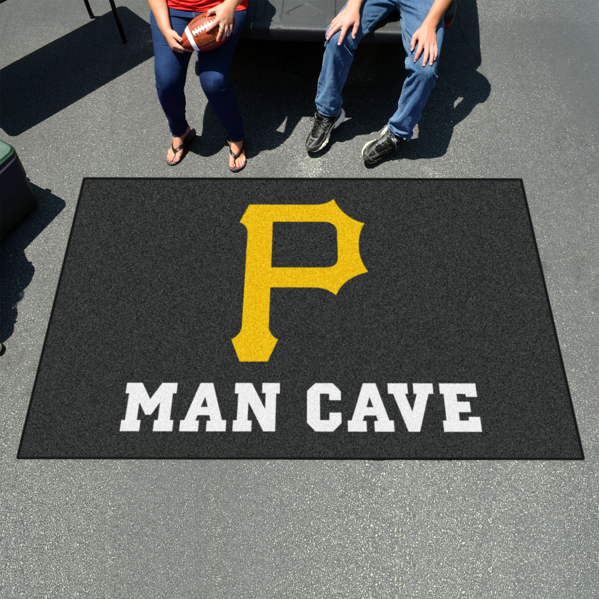 Pittsburgh Pirates UTILI-MAT 60 x 96 MAN CAVE Rug
