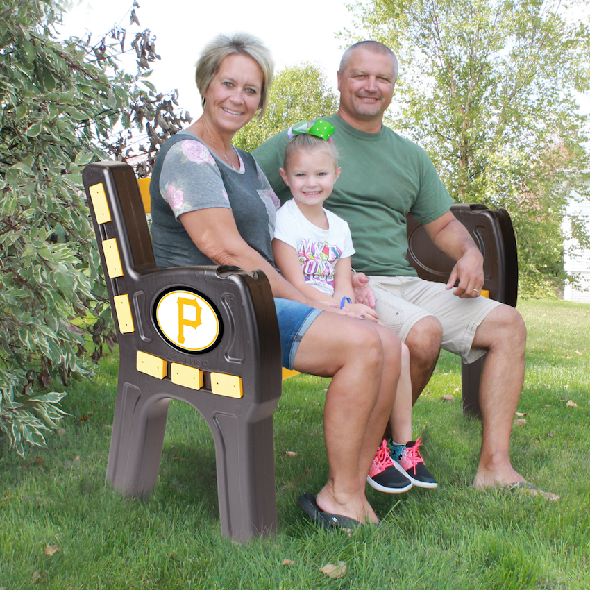 Pittsburgh Pirates Park Bench