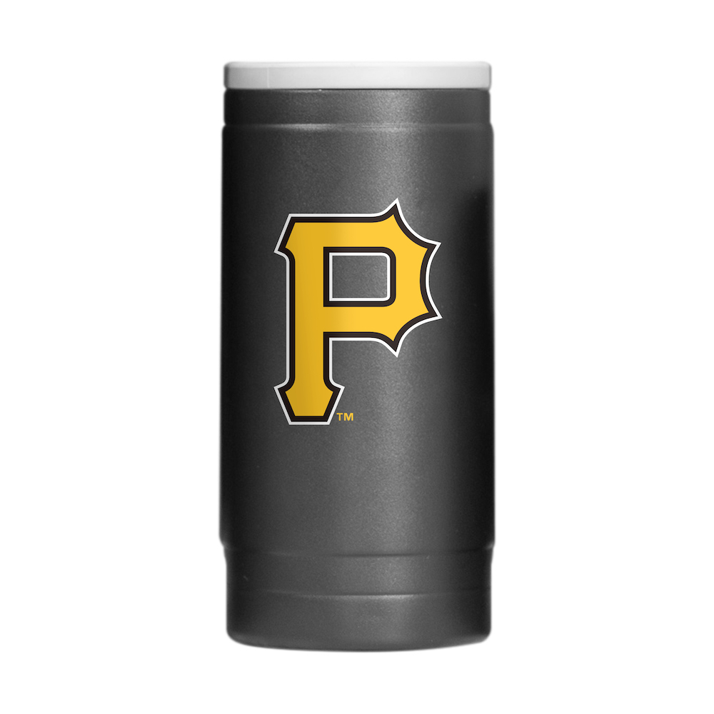 Pittsburgh Pirates Powder Coated 12 oz. Slim Can Coolie